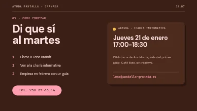 Página 7 de Captación de voluntarios — ayudantes de proyección