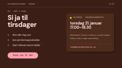 Side 7 av Rekruttering av frivillige — visningshjelpere