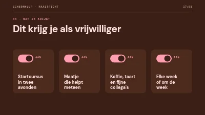 Pagina 5 van Vrijwilligerswerving — helpers bij vertoningen