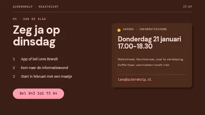 Pagina 7 van Vrijwilligerswerving — helpers bij vertoningen