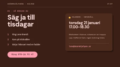 Sida 7 av Volontärrekrytering — skärmhjälpare