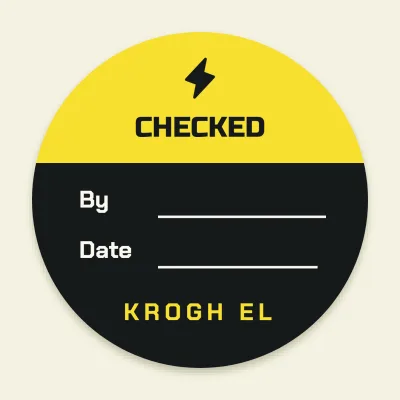 Checked by the electrician