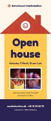 Kindergarten roll-up — open house