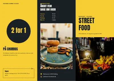 Street food-marked