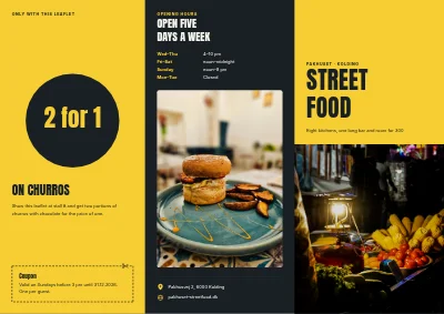 Street food market