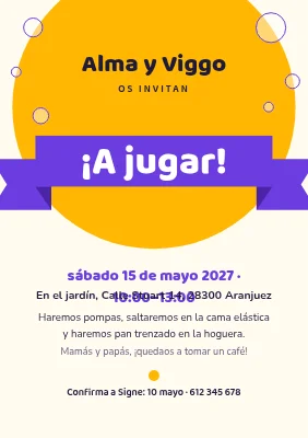 Quedada para jugar — ven a jugar