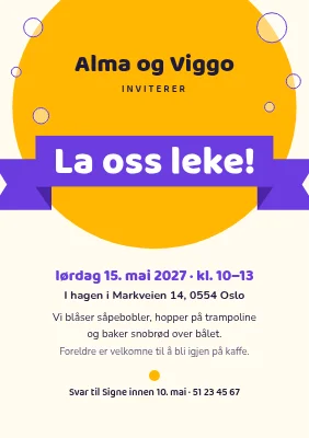 Lekeavtale — kom og lek