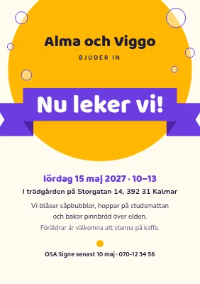 Lekträff — kom och lek