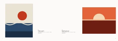 Side 4–5 af Udstillingskatalog for galleri – 12 sider