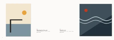 Pages 8–9 of Gallery exhibition booklet – 12 pages