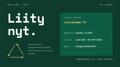 Sivu 5 – Kierrätyskampanja — Vesterbron avaustapahtuma