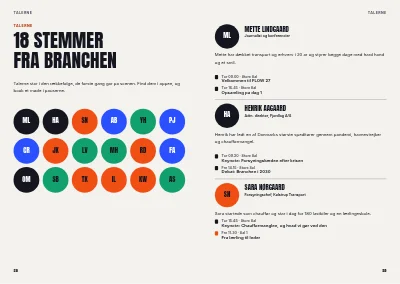 Side 28–29 af Konferenceprogram for branchekonference – 48 sider