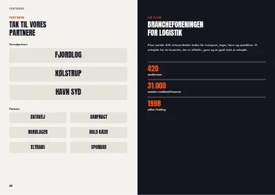 Side 44–45 af Konferenceprogram for branchekonference – 48 sider