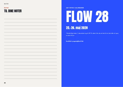 Side 46–47 af Konferenceprogram for branchekonference – 48 sider