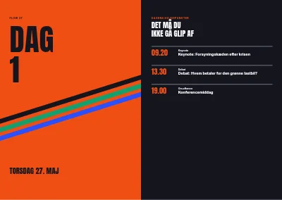 Side 10–11 af Konferenceprogram for branchekonference – 48 sider