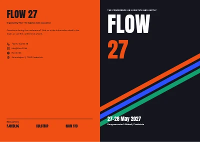 Cover of Programme for an industry conference – 48 pages