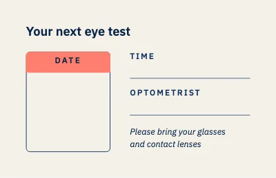 Page 2 of Eye chart