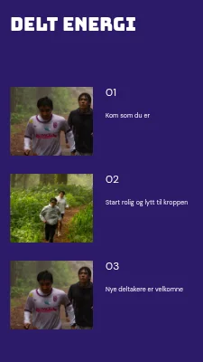 Side 2 av Delt energi · dristig duotone-rutenett
