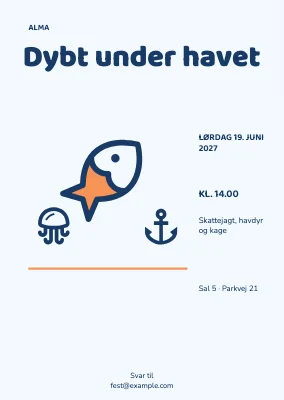 Dybt under havet