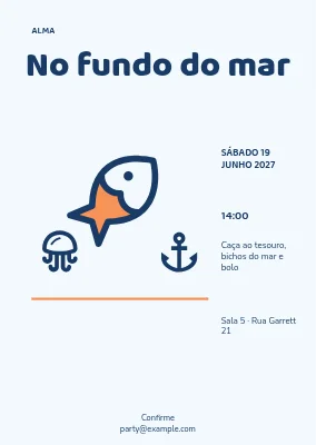 Nas profundezas do mar