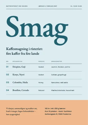 Kaffesmagning i risteriet