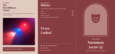 Teatrets sæsonprogram