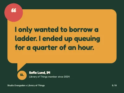Page 5 of Service design — project presentation