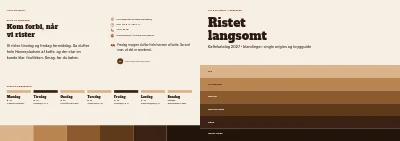Omslag af Kaffekatalog for kaffebrænderi – 12 sider