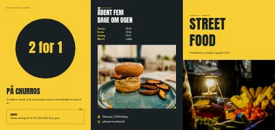 Street food-marked