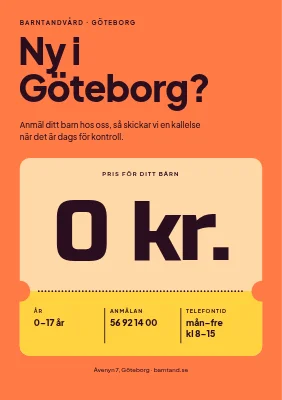 Barntandvård — nytt på Bornholm