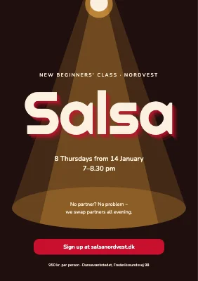 Salsa course — stage spotlight