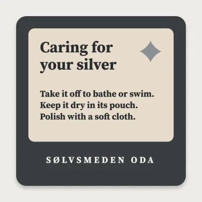 Caring for your silver