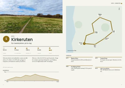 Side 14–15 af Cykelruteguide for turistregion – 32 sider