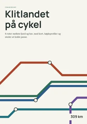 Cykelruteguide for turistregion – 32 sider