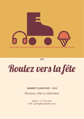 Roulez jusqu'à la fête