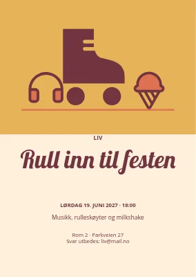 Rull inn til festen