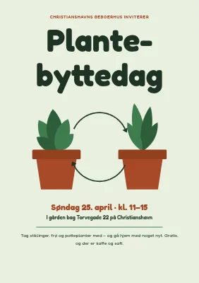 Plantebyttedag på Christianshavn