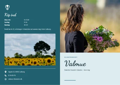 Blomsterhandel: buketter og abonnement