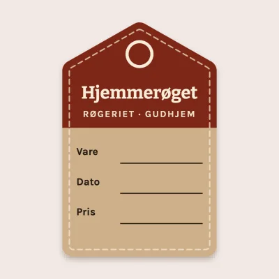 Hjemmerøget-mærkatet