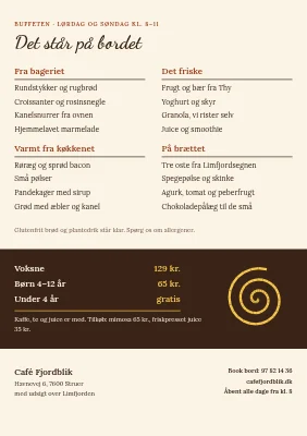 Side 2 af Morgenbuffet i Struer