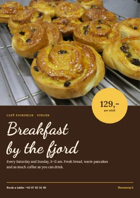 Breakfast buffet in Struer