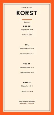 Skorpe — bakkerijcafé, Ebeltoft