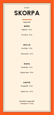 Skorpe — bageri-café, Ebeltoft