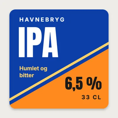 IPA med skrå kant