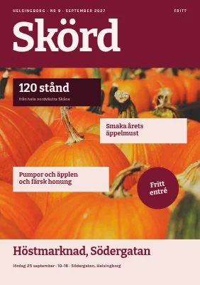 Skördemarknad — magasinomslag