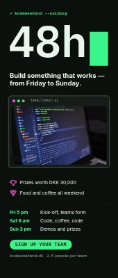 Hackathon roll-up — 48 hours