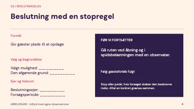 Side 4 af Et marked med flow