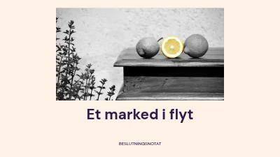 Side 1 av Et marked i flyt