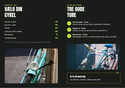 Side 2 af Cykeludlejning og ruter