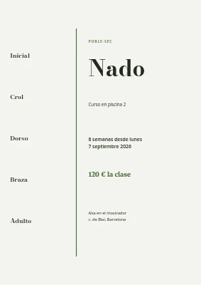Clases de natación en Nørrebro